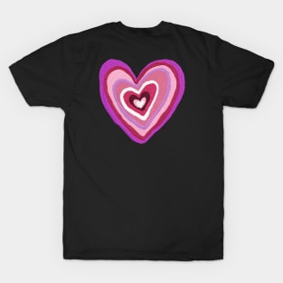 love, heart, oil painting T-Shirt